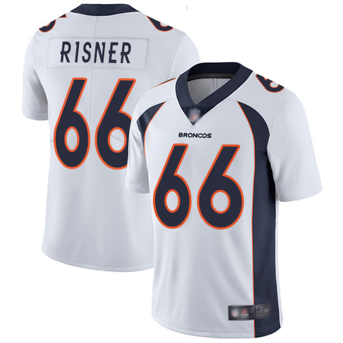 Men Denver Broncos #66 Dalton Risner White Vapor Untouchable Limited Player Football NFL Jersey->women nfl jersey->Women Jersey